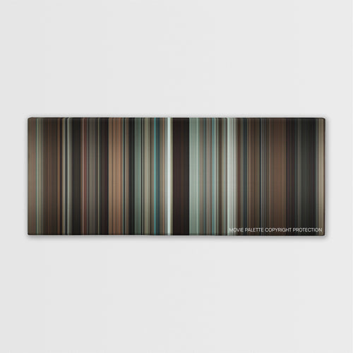 Brothers color palette canvas print: thousands of thin vertical stripes of color