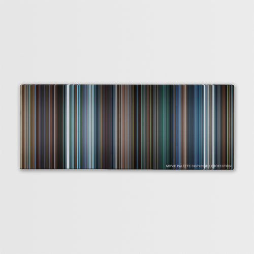 X-Men: The Last Stand color palette canvas print: thousands of thin vertical stripes of color