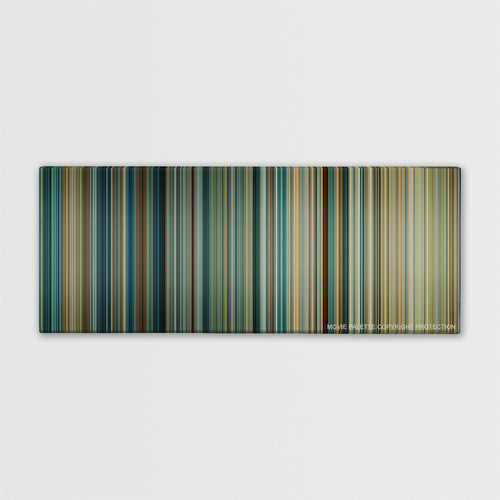 Transformers: Revenge of the Fallen color palette canvas print: thousands of thin vertical stripes of color
