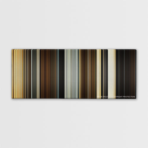 Spectre color palette canvas print: thousands of thin vertical stripes of color