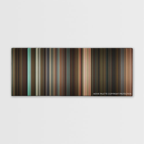 Street Kings color palette canvas print: thousands of thin vertical stripes of color