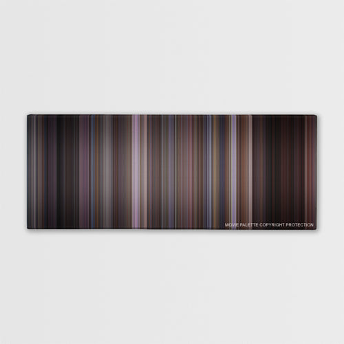 American Pie color palette canvas print: thousands of thin vertical stripes of color