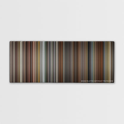 The Fault in Our Stars color palette canvas print: thousands of thin vertical stripes of color