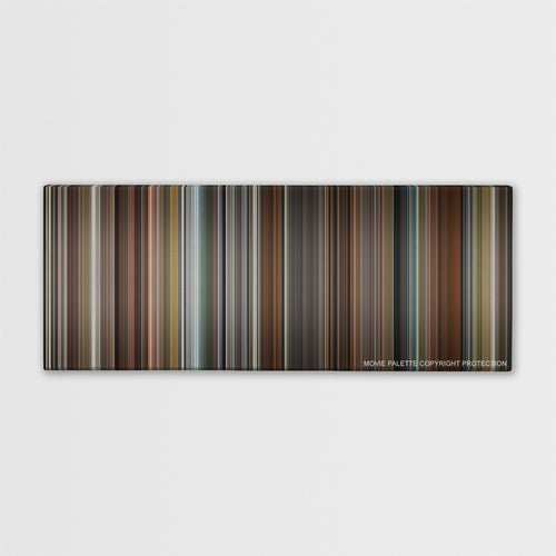 The Fault in Our Stars color palette canvas print: thousands of thin vertical stripes of color